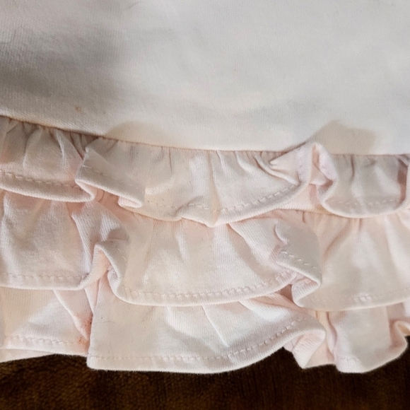 Ralph Lauren Pink Polo Dress with Ruffle Hem Size 12 Months - Picture 4 of 8